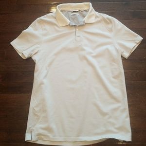 Calvin Klein Mesh Polo Liquid Touch Fitted Medium